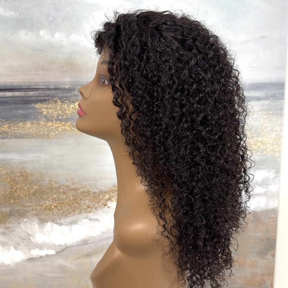 🥳🥳1/2 OFF Deal!! 💯% 18” Human, Kinky Curly, Black - Picture 3 of 15
